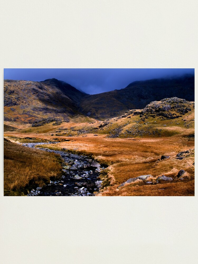 Alternate view of Upper Eskdale - The Lake District Photographic Print
