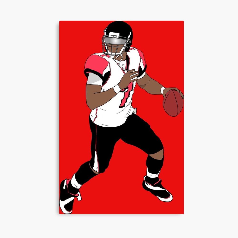 Mike Vick Philadelphia Eagles Watercolor Strokes Pixel Art 1 Mixed