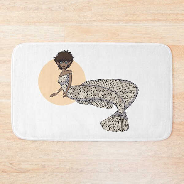 Item preview, Humpback Grouper Mermaid designed and sold by Blenderbeetle.