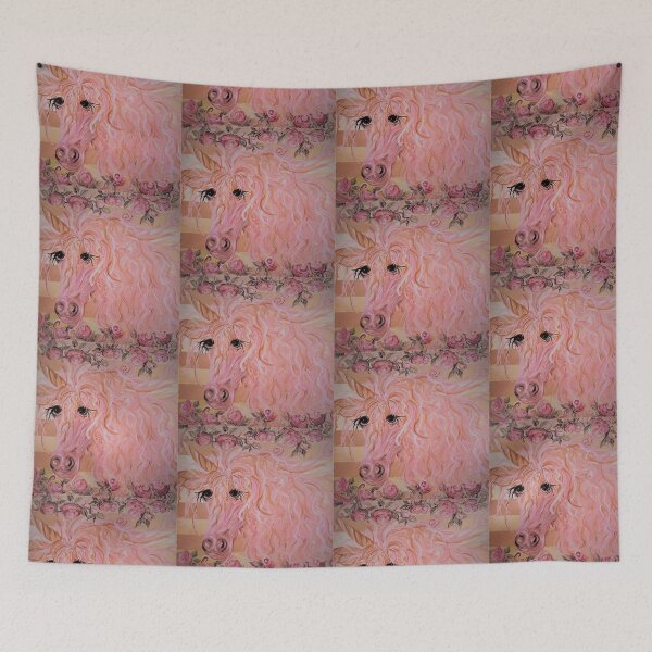 Item preview, Pink and Gold Unicorn designed and sold by EloiseArt.