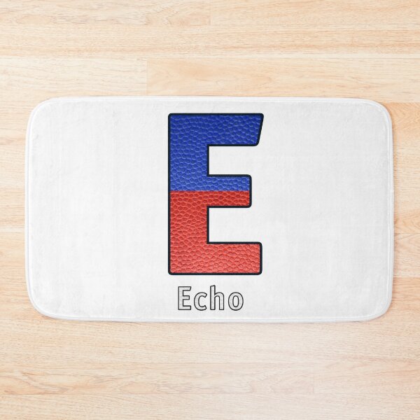 Item preview, Echo - Navy Alphabet - Leather designed and sold by Art-Frankenberg.