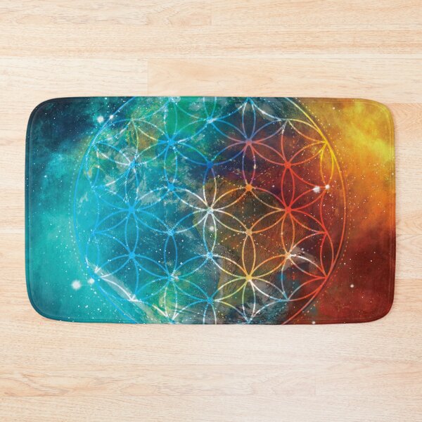Item preview, Sacred Earth and The Flower of Life Symbol  in Space designed and sold by SignalControl.