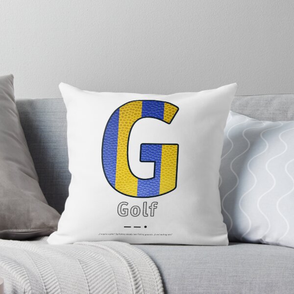Item preview, Golf - Navy Alphabet - Leather designed and sold by Art-Frankenberg.