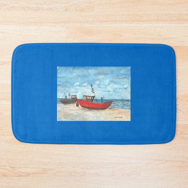 Item preview, Fishing Boats at the Baltic Sea  designed and sold by CarolineLembke.