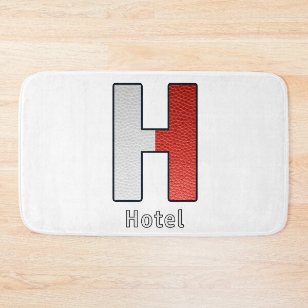 Item preview, Hotel - Navy Alphabet - Leather designed and sold by Art-Frankenberg.