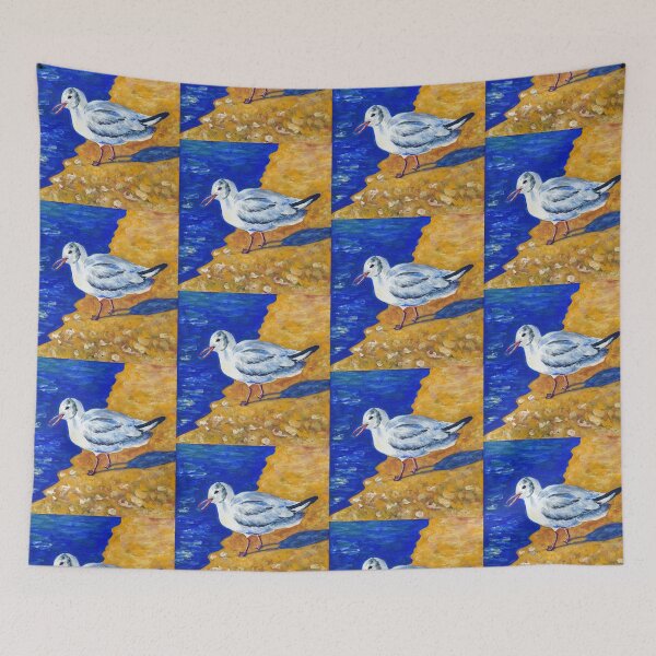 Item preview, Seagull at the Baltic Sea designed and sold by CarolineLembke.