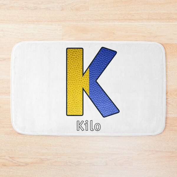 Item preview, Kilo - Navy Alphabet - Leather designed and sold by Art-Frankenberg.