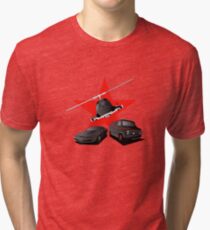 80's Heroes Tri-blend T-Shirt