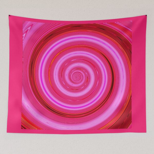 Item preview, Re-Created Spin Painting (Pink & Red) by Robert S. Lee designed and sold by robertsleeart.