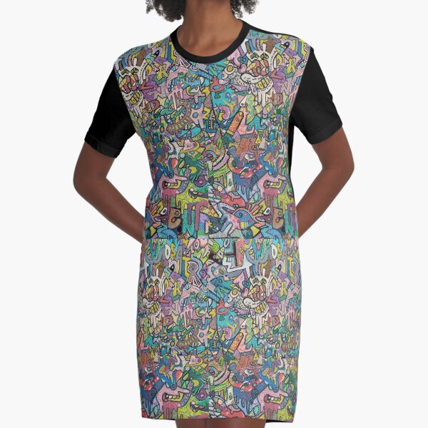 Camila Graphic T-Shirt Dress