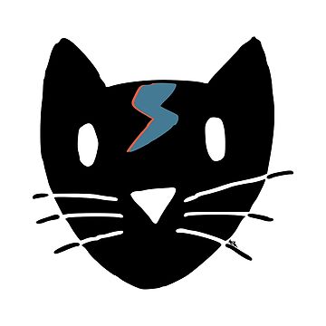 Artwork thumbnail, Bowie Cat by atelierkota