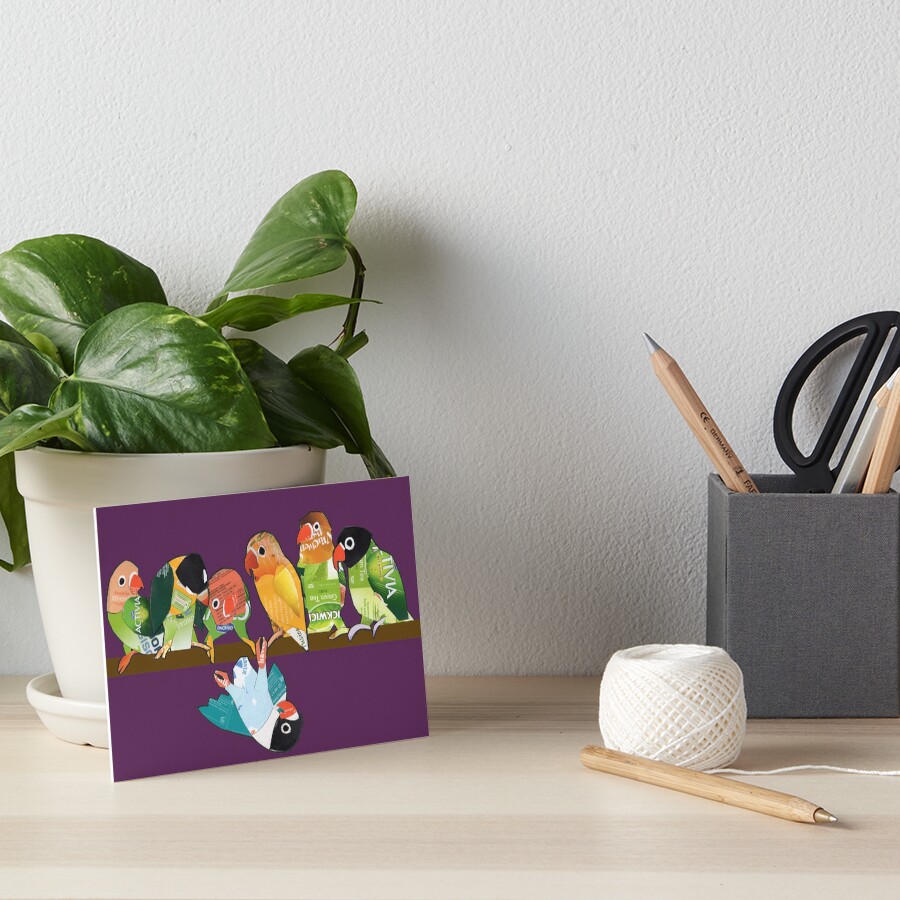 Item preview, Art Board Print designed and sold by Packeredo.