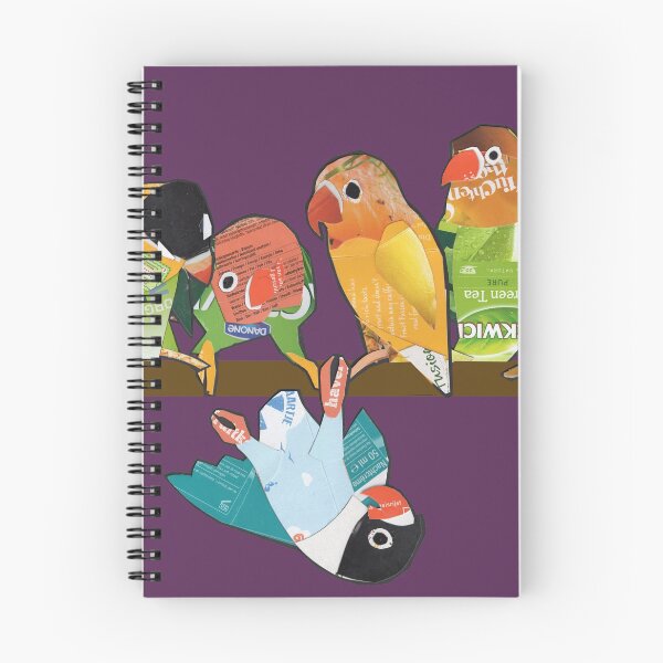 Item preview, Seven lovebirds designed and sold by Ruud van Koningsbrugge.