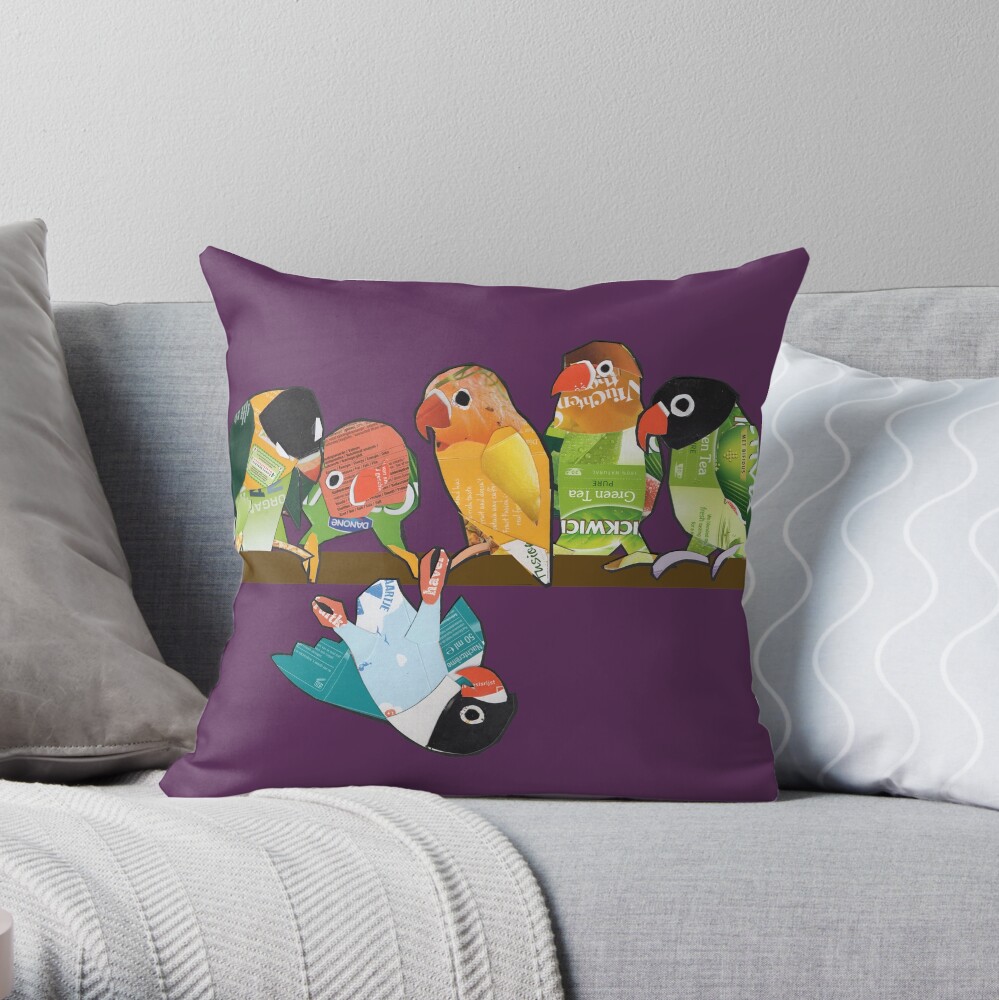 Item preview, Throw Pillow designed and sold by Packeredo.