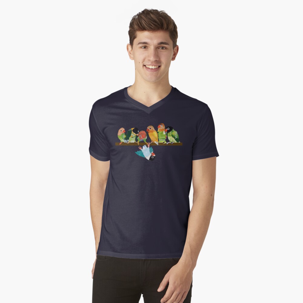 Item preview, V-Neck T-Shirt designed and sold by Packeredo.