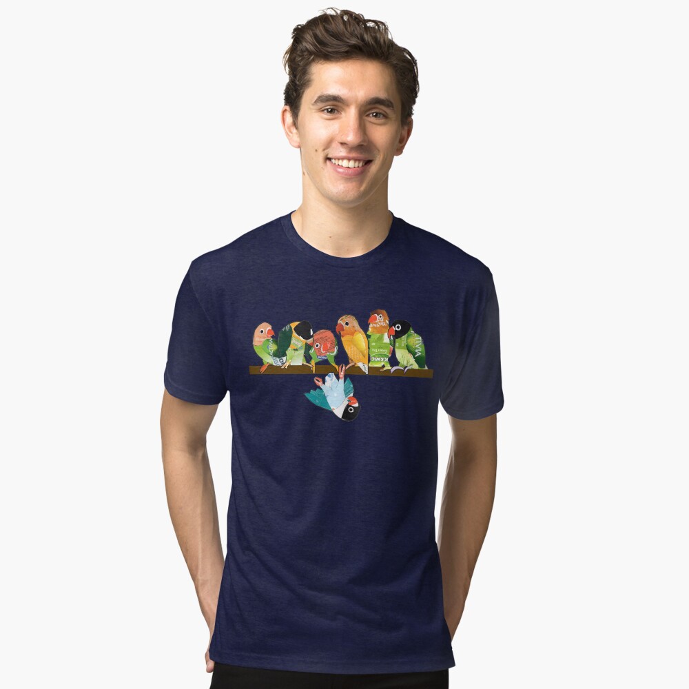 Item preview, Tri-blend T-Shirt designed and sold by Packeredo.
