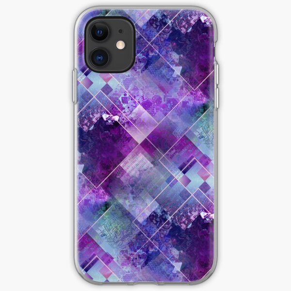 Marbleized Amethyst iPhone Soft Case