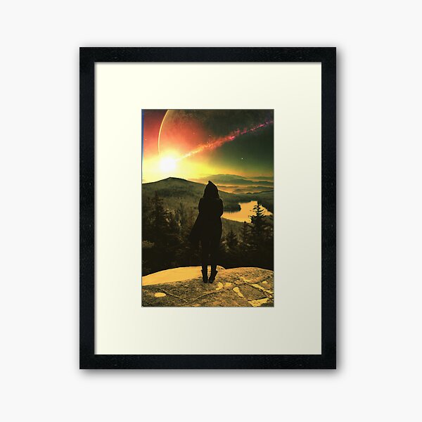 Asteroid View II Framed Art Print