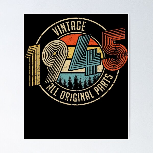 Item preview, Vintage 1945 All Original Parts birthday gifts designed and sold by John Patsen.