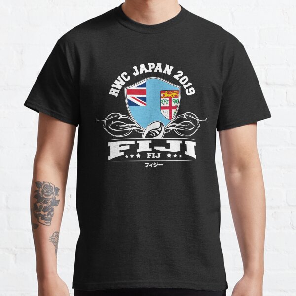 Japan Rugby Fiji Flag Supporter 2019 Fan Classic T-Shirt