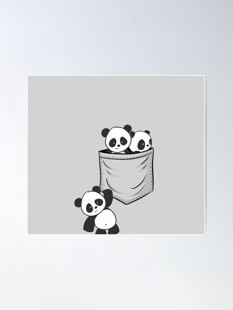 Look at my baby kawaii panda - NeatoShop