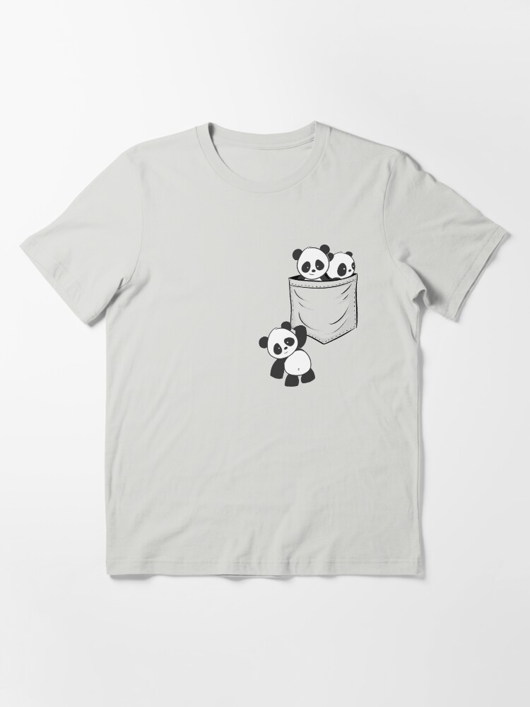 panda pocket shirt