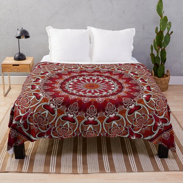 Item preview, Ruby Red Mandala designed and sold by KirstenStar.