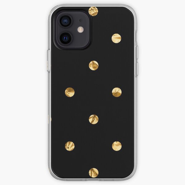 Black & Gold iPhone Soft Case