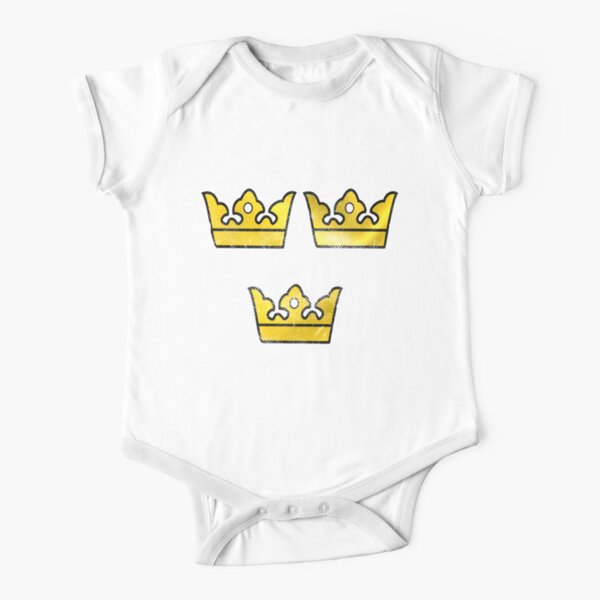 Don't Mess With Sweden! (Sverige / Svensk / Viking / Yellow) Baby One-Piece  for Sale by MrFaulbaum