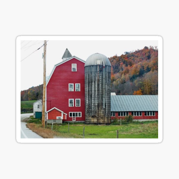 Vista previa del artículo con la obra «Granja Granero y Silo», diseñado y vendido por AnnDixon.