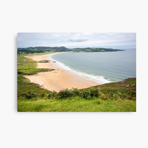 Item preview, A view of Ballymastocker Strand from Croaghaun Mountain designed and sold by Logopad.