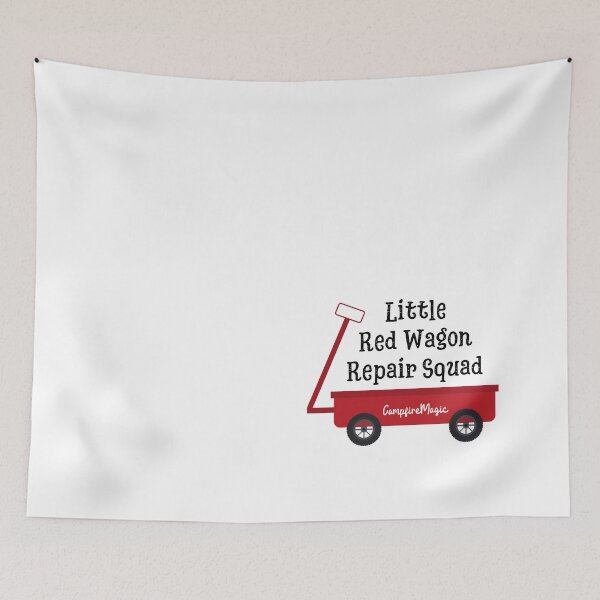 Item preview, Little Red Wagon Repair Squad designed and sold by CampfireMagic.