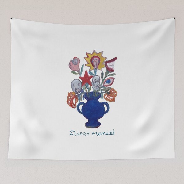 Item preview, blue vase designed and sold by Diego Manuel Rodriguez.