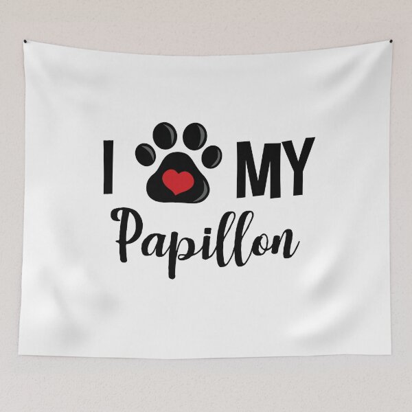 Item preview, I Love My Papillon designed and sold by InspiredQuotes.