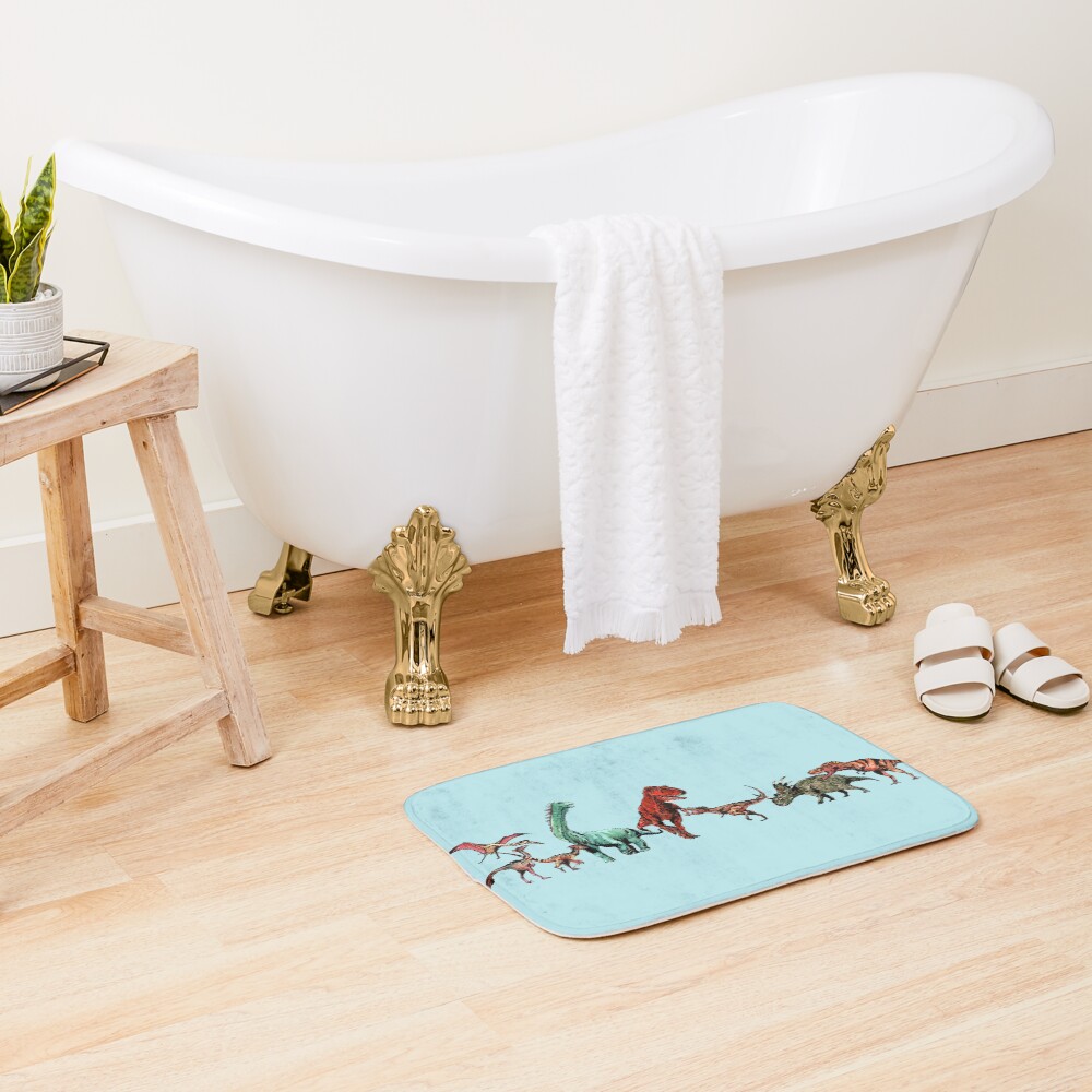 Item preview, Bath Mat designed and sold by InkPotGraphics.