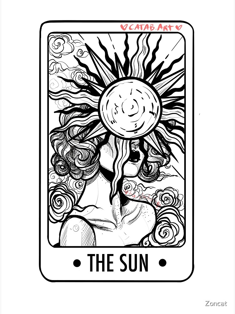 Disover THE SUN - tarot Premium Matte Vertical Poster