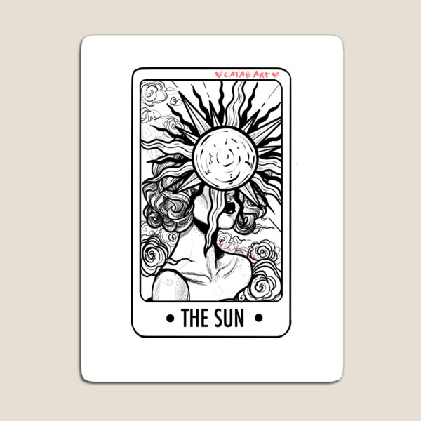 Item preview, THE SUN - tarot designed and sold by Zoncat.