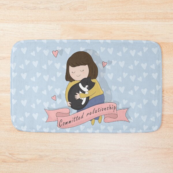 Item preview, Woman And Cat - Committed relationship designed and sold by ValentinaHramov.