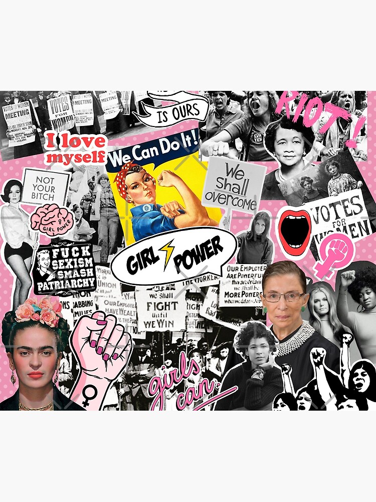 Feminism collage by ValentinaHramov