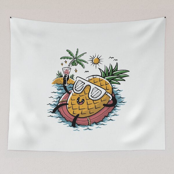 Item preview, Pineapple, vacation, beach, sun, sea designed and sold by DerSenat.