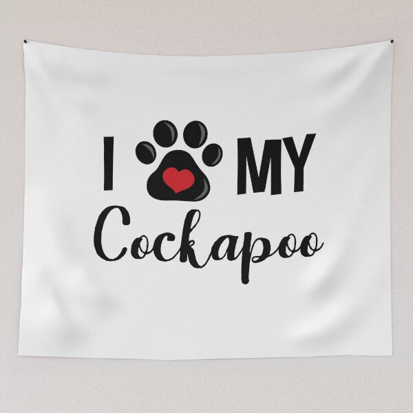 Item preview, I Love My Cockapoo designed and sold by InspiredQuotes.