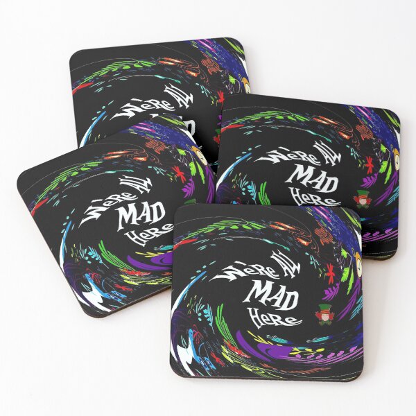 Item preview, ALICE in WONDERLAND : Abstract Psychedelic Mad Fantasy Print designed and sold by posterbobs.