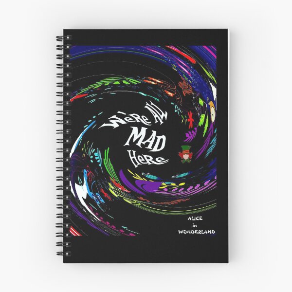 Item preview, ALICE in WONDERLAND : Abstract Psychedelic Mad Fantasy Print designed and sold by posterbobs.