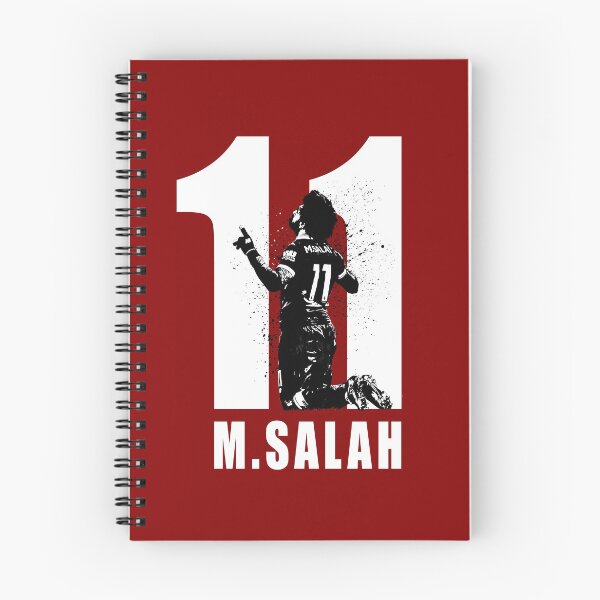 Item preview, Soccer art / Salah on white 11 designed and sold by designwowow.