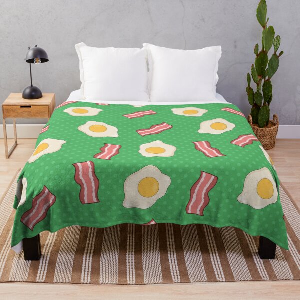 Item preview, Bacon and Egg Pop Art Pattern designed and sold by ValentinaHramov.