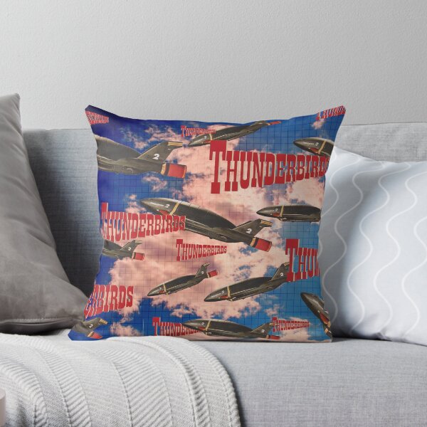 Thunderbirds 2 Throw Pillow