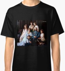 Colorized Romanoff Family Portrait 1913-14 Classic T-Shirt