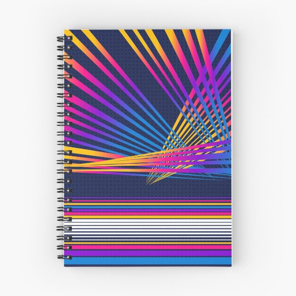 Item preview, Retro neon lasers abstract design designed and sold by mrhighsky.