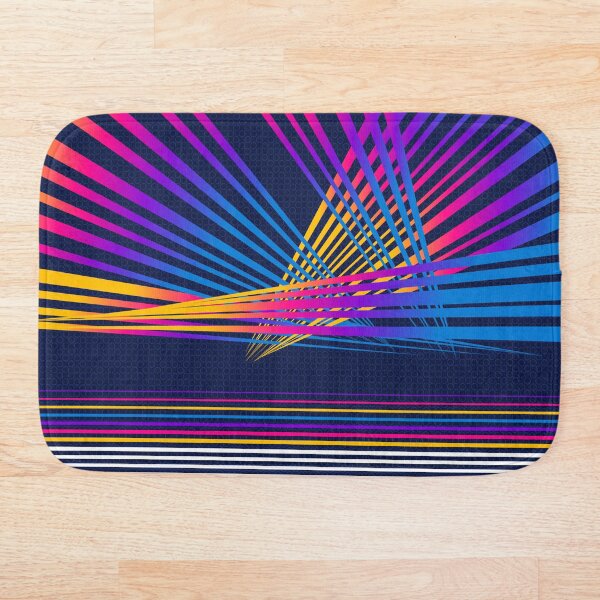 Item preview, Retro neon lasers abstract design designed and sold by mrhighsky.