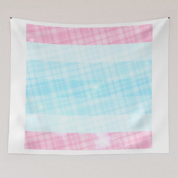Item preview, Plaid space themed transmasc flag  designed and sold by Jemjae1112.